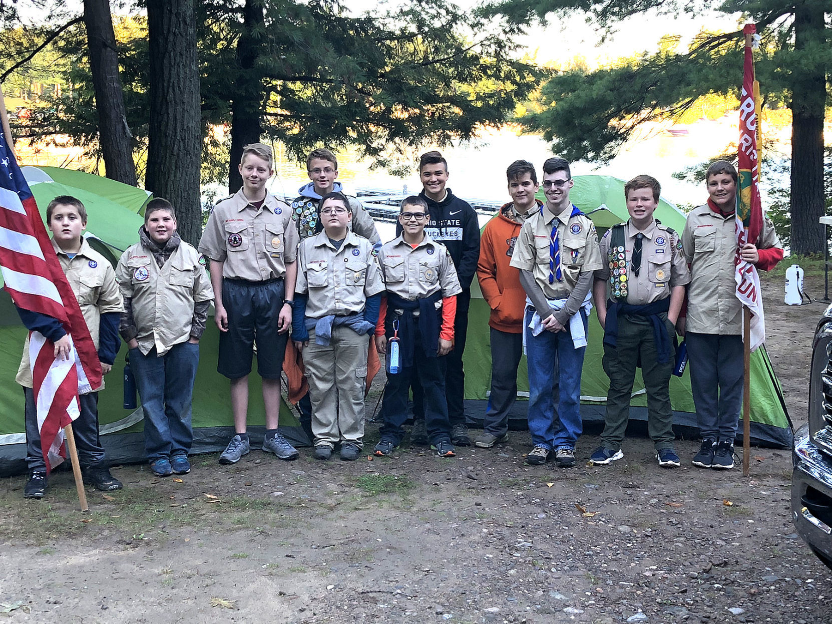 Local Boy Scout troop holding chicken BBQ on Saturday